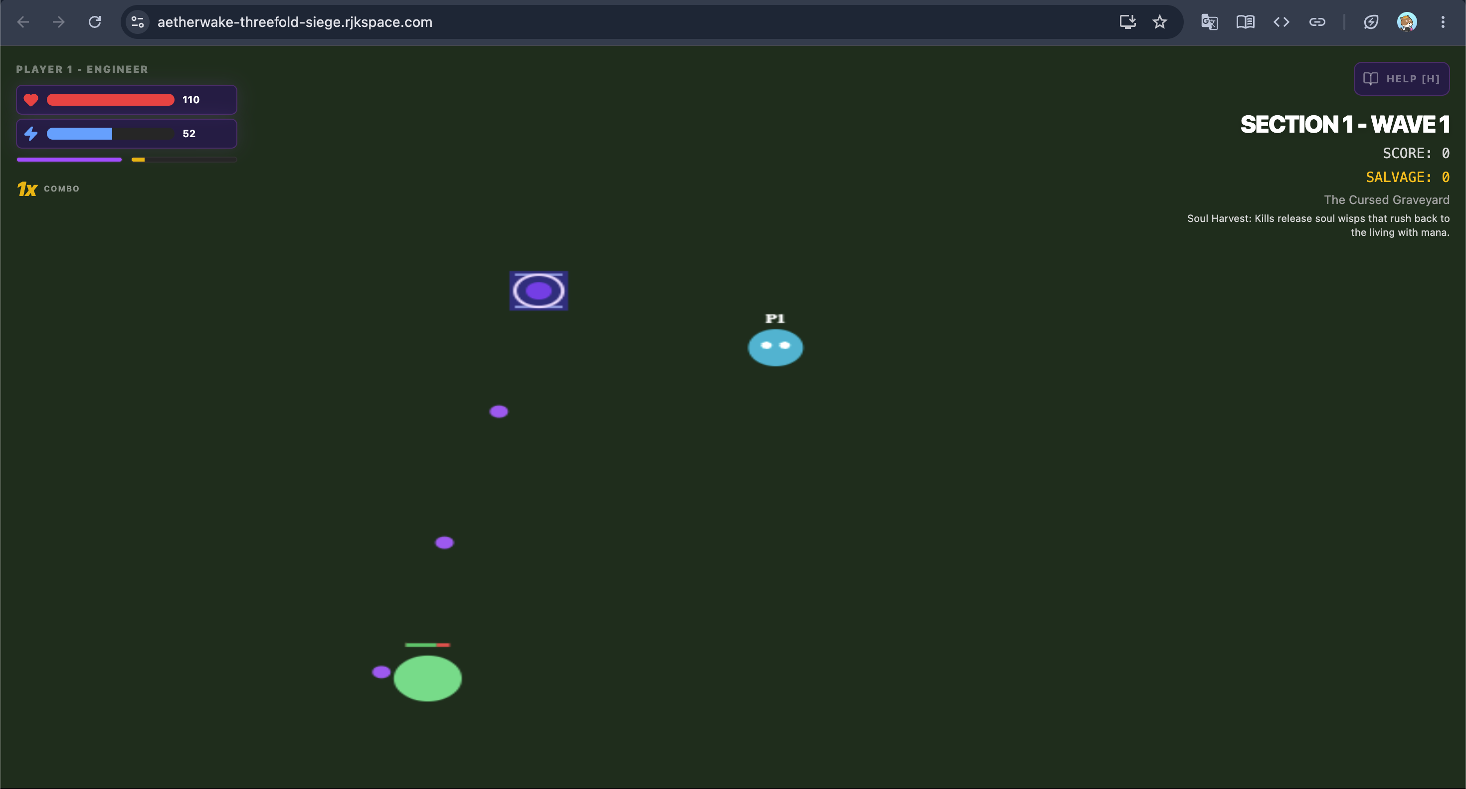 Screenshot 6 of Aetherwake: Threefold Siege gameplay